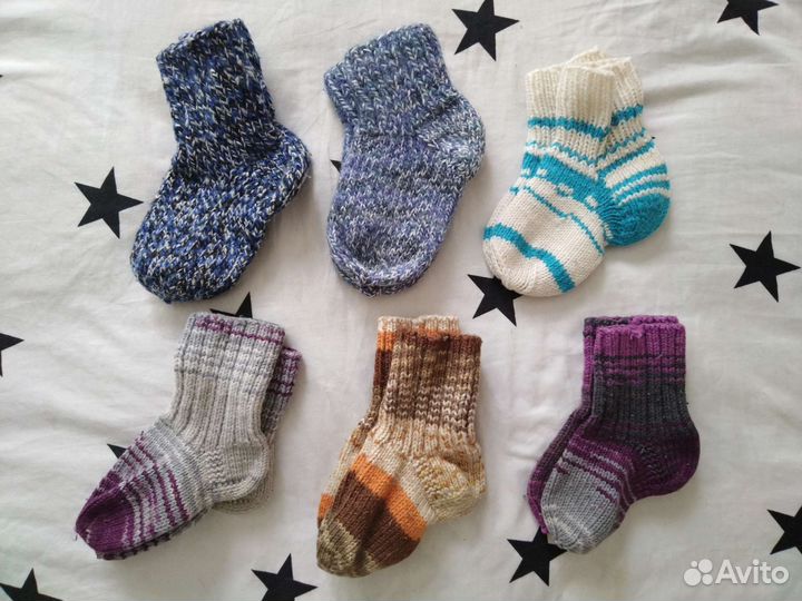 Носки вязаные детские