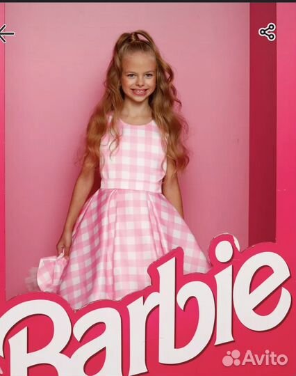 Платье barbie