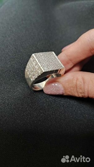 Печатка серебряная