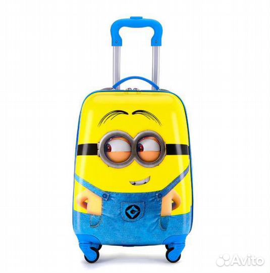 Детский чемодан на колесиках новый