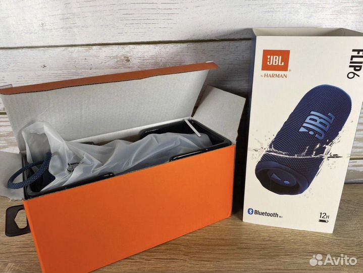 Колонка jbl flip 6 (запечатанная)
