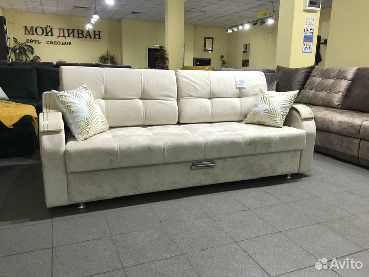 Прямой диван, диван кровать, кф-1-мд