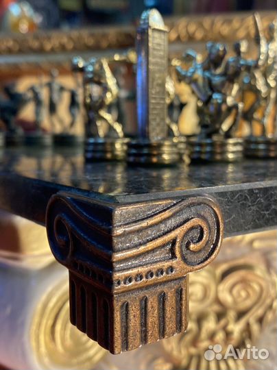 Шахматы анттчные. Олимпийские игры. Боги