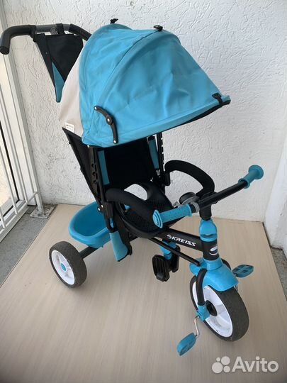 Велосипед коляска с ручкой