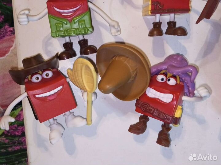 Человечки Макдональдс, в полном комплекте