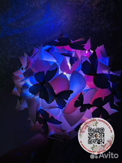 Букет из бабочек