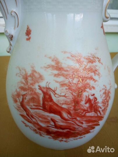 Кувшин саксонского фарфора до 1933 года