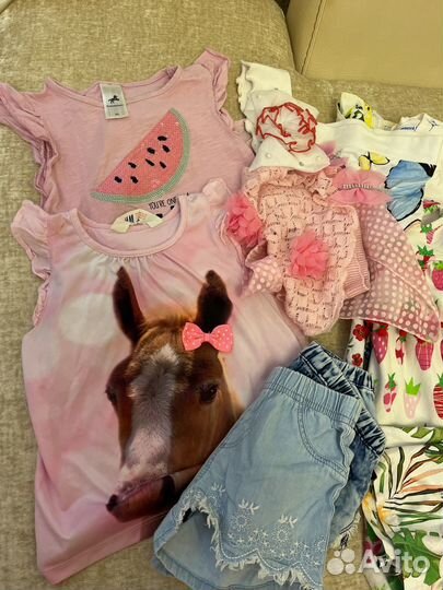 Вещи пакетом для девочки 98