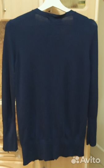 Женский синий кардиган Zara, р.48-50