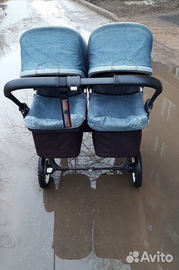 Коляска для двойни bugaboo 2 в 1
