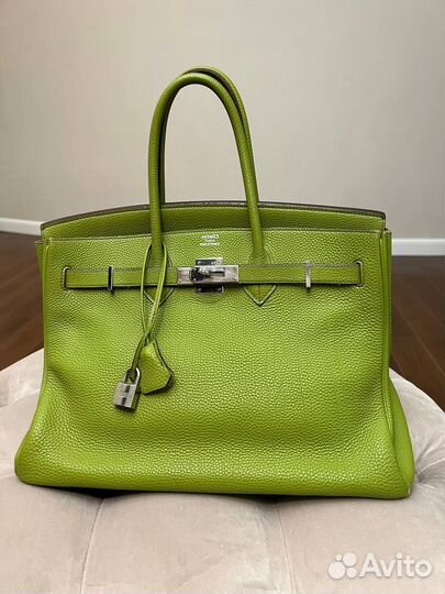 Сумка Hermès Birkin 35 Kiwi Candy