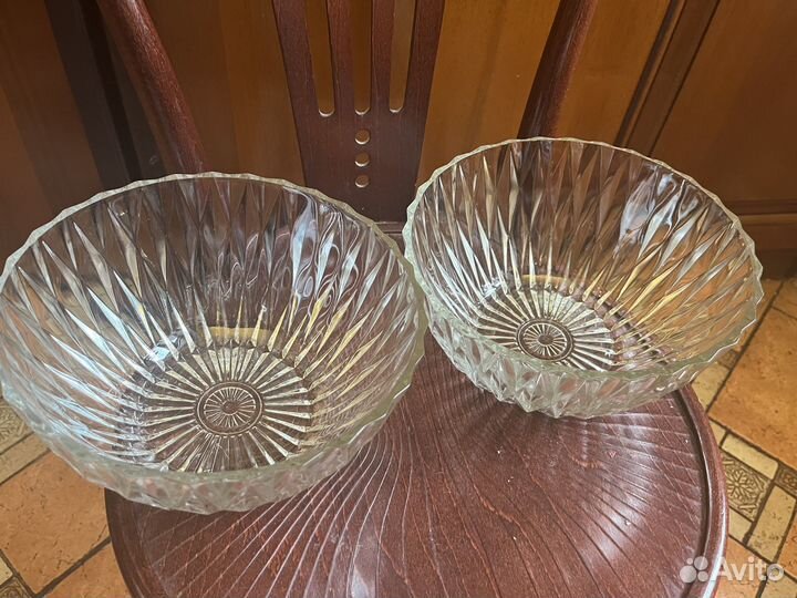 Салатники глубокие стекло