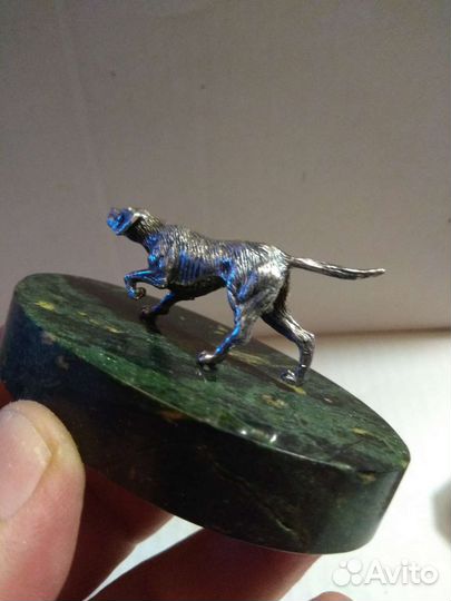 Статуэтка. Серебро