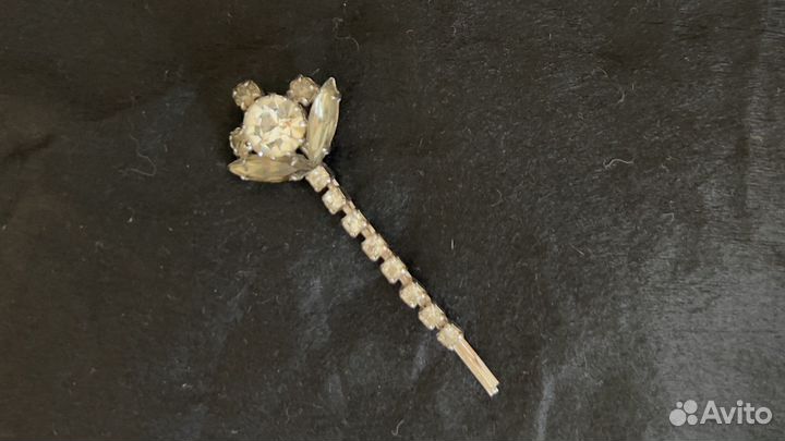 Брошь браслет и заколка винтажная чехия СССР