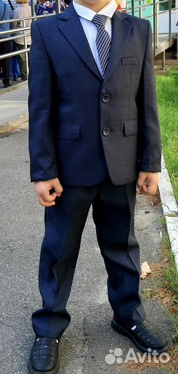 Костюм школьный (Пиджак и брюки)