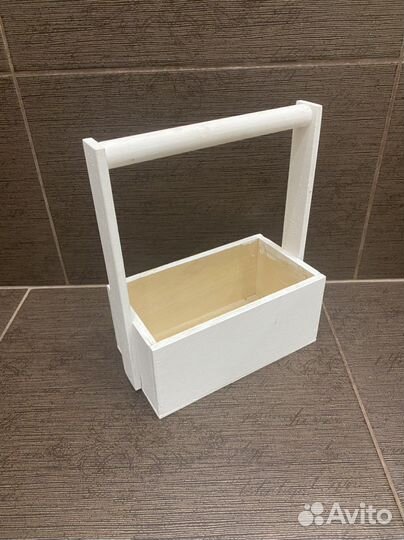 Корзина деревянная