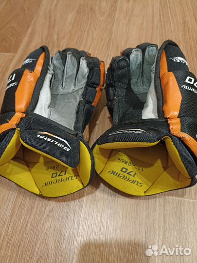 Краги хоккейные размер 11