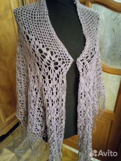 Шаль шерсть