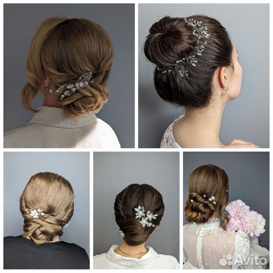 Свадебные украшения для волос