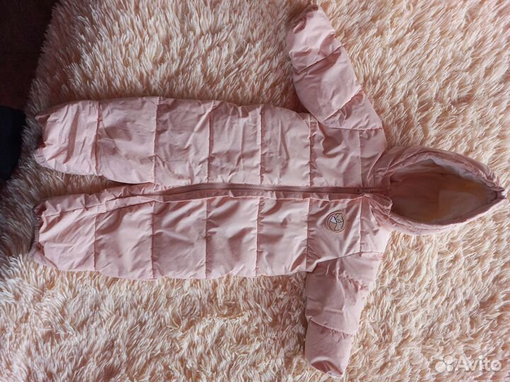Зимний комбинезон для девочки 80
