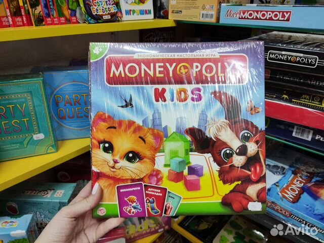 Настольная игра Money Polys Kids 4+