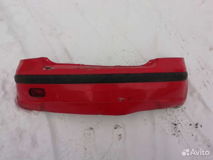 Бампер hyundai getz задний