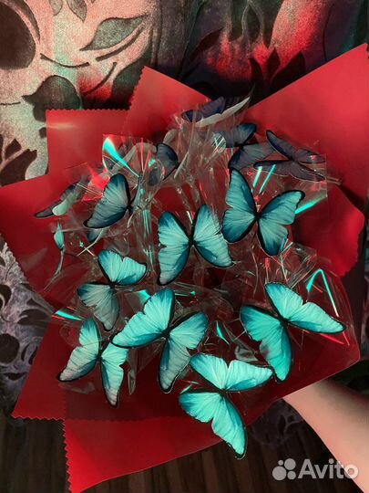 Букет из бабочек