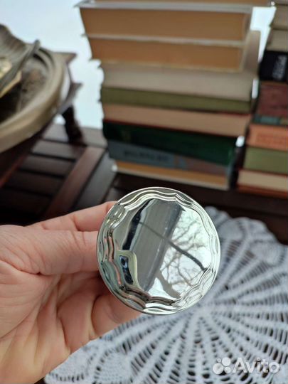 Посеребренная винтажная пробка