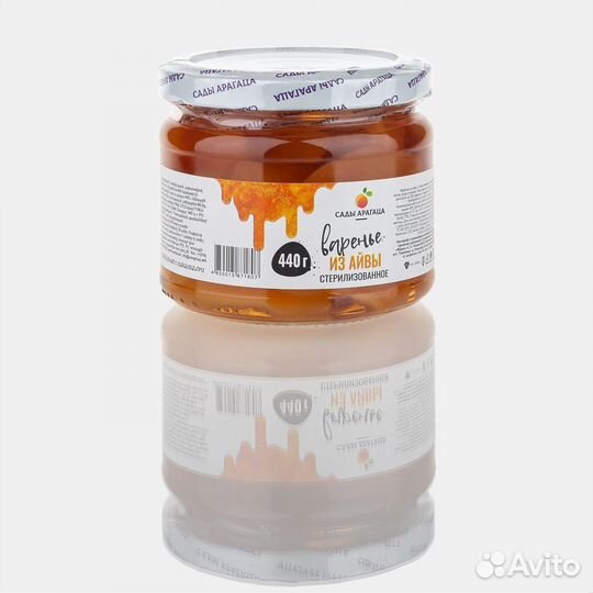 Опт - Варенье из Айвы Сады Арагаца 440г