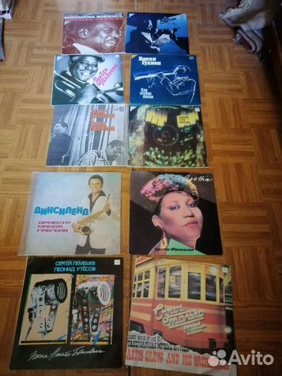 Рок, поп, джаз на виниле