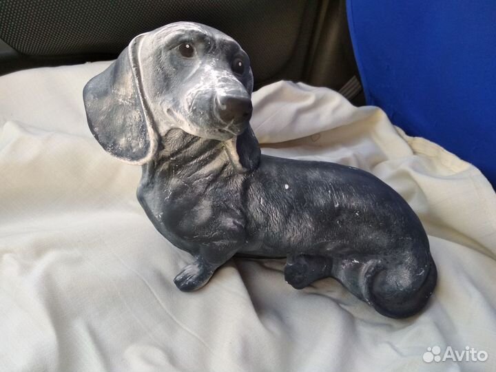 Такса керамическая-копилка