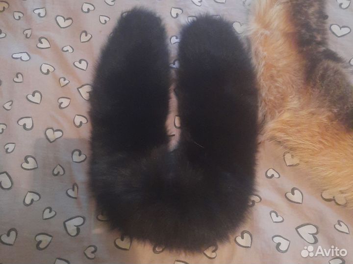 Меховой воротник лиса