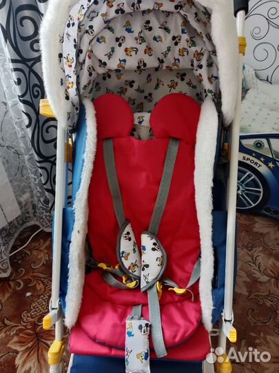Коляска санки