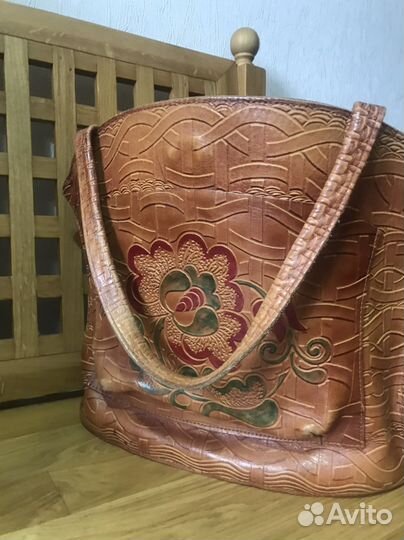 Кожаная сумка