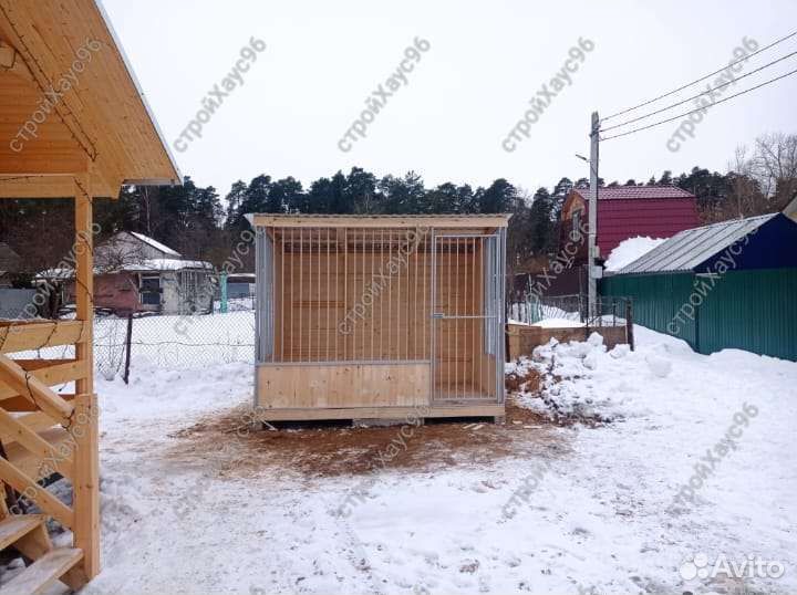 Вольер для собак приют