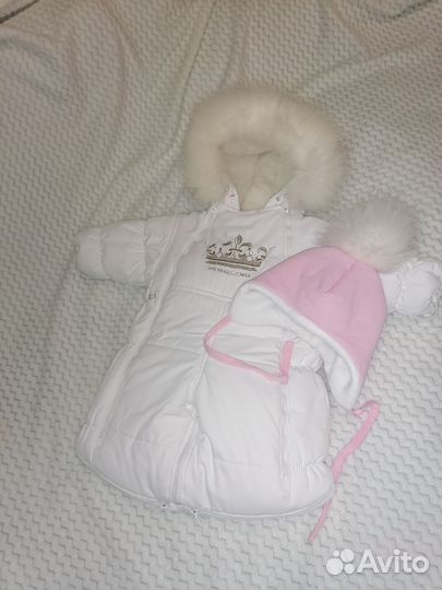 Зимний комбинезон для девочки