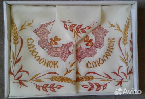 Салфетки, скатерти, полотенца лен