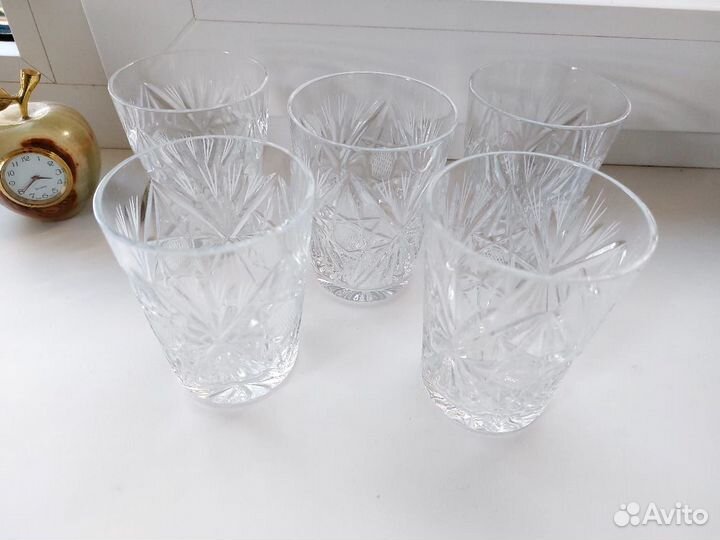 Хрустальные стаканы СССР