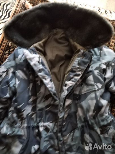 Ватный бушлат и штаны