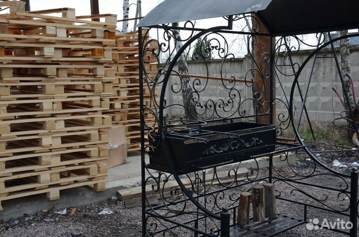 Мангал доставка на участок