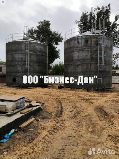 Изготовление резервуаров вертикальных, горизонталь