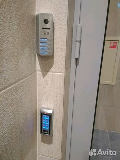 Urmet 1038, ремонт установка видеодомофонов