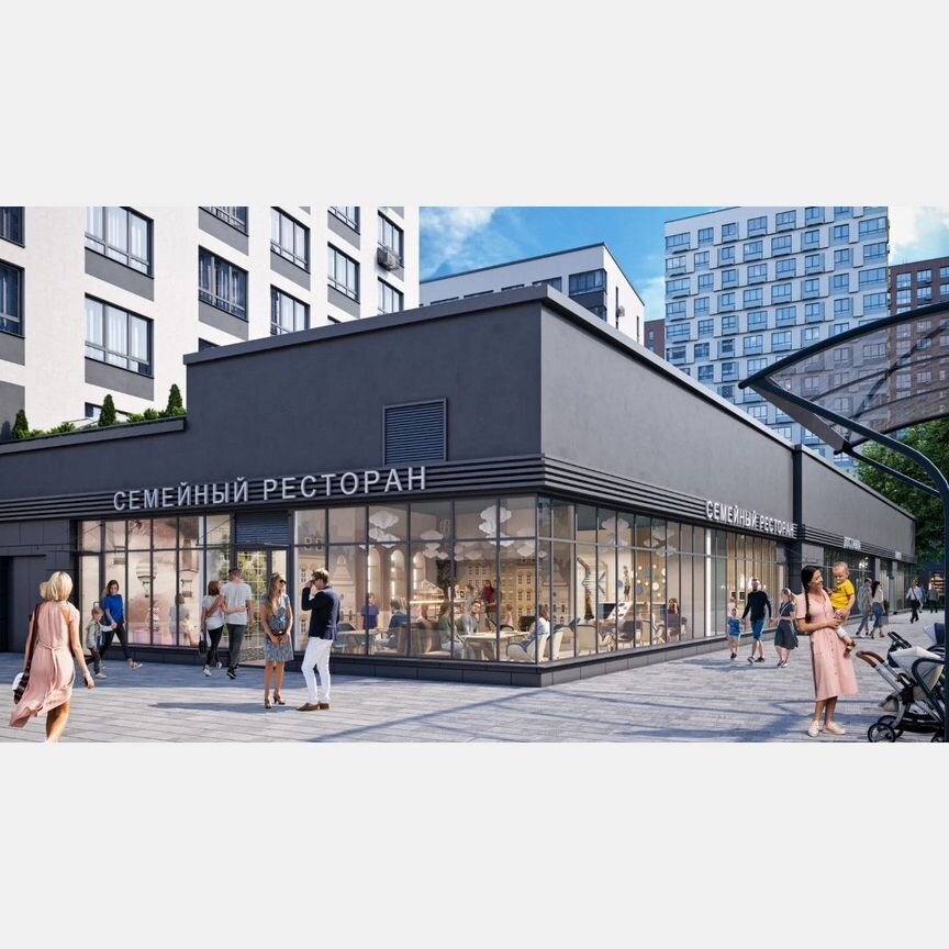 2-к. квартира, 52,8 м², 5/23 эт.