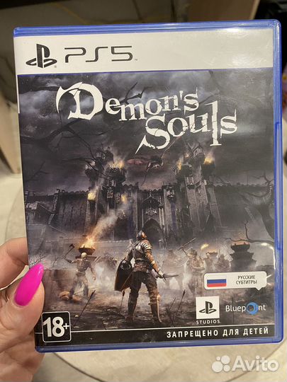 Игры для приставок ps5 Demons souls
