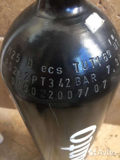 Баллон для дайвинга 7 л стальной amaranto