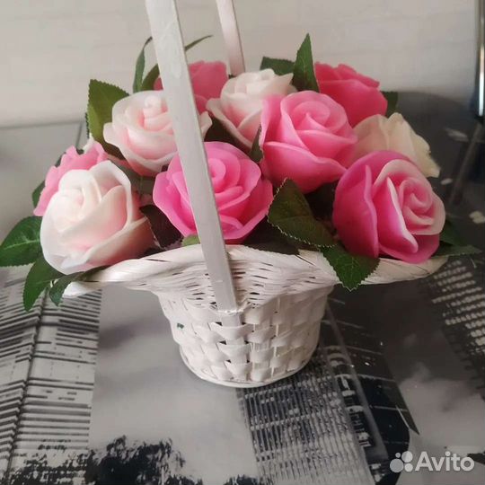 Мыло ручной работы букеты