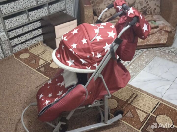 Коляска санки