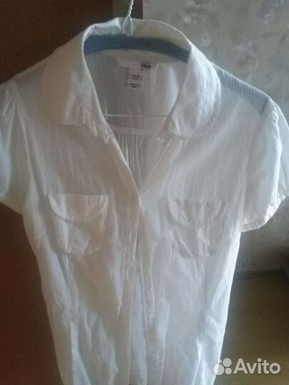 Белые рубашки и блузы