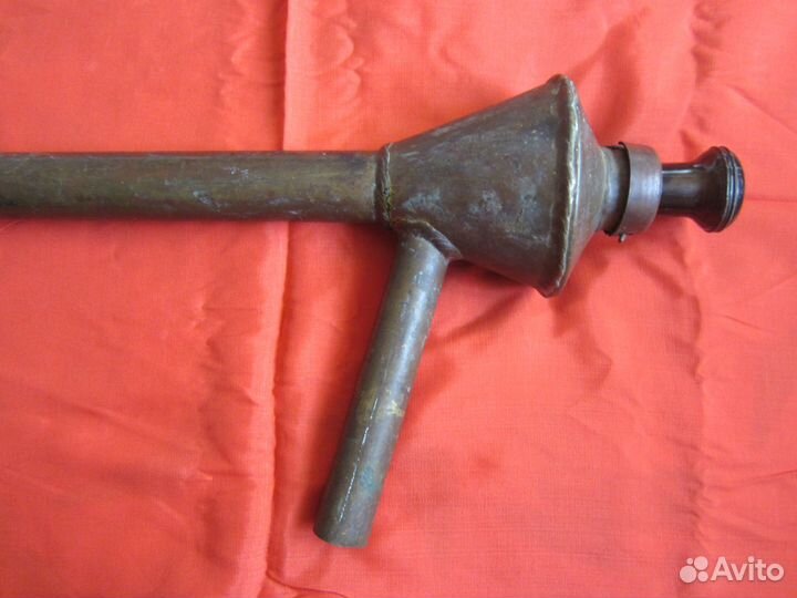 Старинный Насос для перекачки жидкостей. бронза