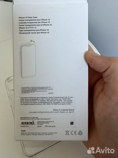 MagSafe Clear Case iPhone 13 оригинал